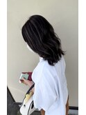 ベース暗めのコントラストハイライトが可愛い！