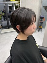 バディ 中野駅前店(BUDDY)&nbsp;大人可愛い丸みショート【中野美容室/新中野】