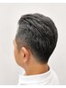 《白髪目立たなくなります》メンズカット ＋ 白髪ぼかし　￥8,000 → ￥7,500