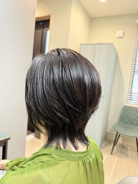 エオン(eon) ショートウルフ【eon】#ウルフ#大人女性#白髪