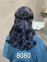 はればれ 横浜東口店(8080) ねじりハーフアップ