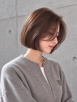 プレイス(PLACE)&nbsp;艶めきボブ×ナチュラルブラウン