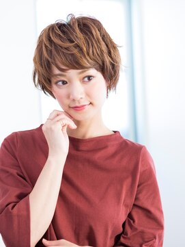 アメリエギャルソン(amelie et garcon) 【amelie与野本町】小顔ひし形ショート