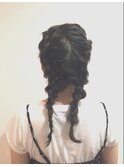 ＋大人おさげ