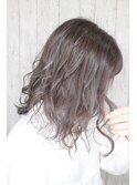 シークレットラベンダーハイライト/グレージュカラー◎20代30代