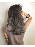 大人カッコいい ミディアムアッシュ MAKOTO