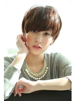 ラマナ(Lamana)&nbsp;ニュアンスショート_丸みショート無造作【Lamana】