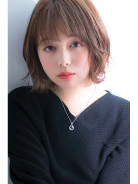 ヌーン ヘアメイク プラス ハッピータイムズ(NOON hair make+happy times) 耳かけ☆透明感イルミナアッシュベージュ 中野ヌーンstyle28