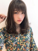 ロンドフルール 大宮東口(Lond fleur)&nbsp;【Lond fleur 山本翔一郎】シースルーの色っぽふんわりミディ