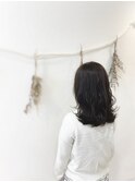 大人っぽさ◎ブラウンアッシュカラー