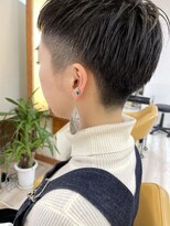 モリオ フロム ロンドン 成増店&nbsp;【morio成増／米村】刈り上げショート黒髪