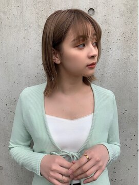 ニスル 町田店(NISURU) 似合わせカット/大人ガーリー/ダークアッシュ/着物/町田/町田駅