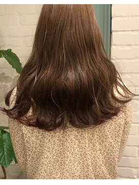 ラレイ(Lalei) ＊ブランジュカラー ブリーチなしのダブルカラー 辻幸奈