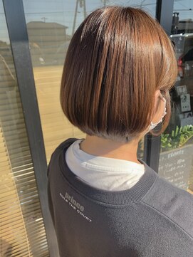 美容室 ルアル 市原市八幡宿店(Luar) マルっとミニボブ。