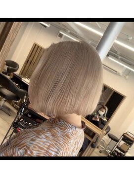 スーク 宜野湾店(suuk) ミルクティー×ボブ