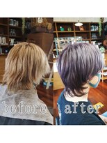 スミカ(sumica)&nbsp;#パープルアッシュ  #ブリーチあり  #透明感