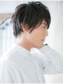 厚めバングが新鮮！オリーブグレージュマッシュR北浦和