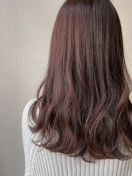 オウルヘアー(Owl hair) グレープブラウン/セミロング