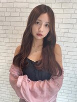 ミューバイケンジ(miu by KENJE) miu&清水大誠　顔周りレイヤーで作る韓国ヘア　レイヤーロング