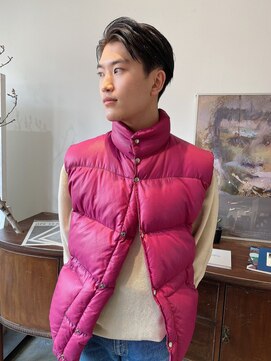 ヘアーアイストゥーレ(HAIR ICI TRE) メンズ　オールバック　担当　渡邉桜桃