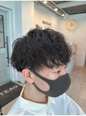 メンズツイストスパイラルパーマ