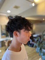 ワンネスヘアーサロン(oneness hair salon)&nbsp;ゆるくツイストパーマ
