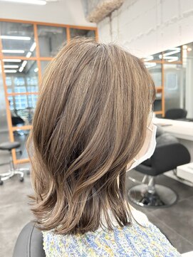 エイト 立川店(EIGHT) ☆ナチュラルハイライト×ミルクティーベージュ☆