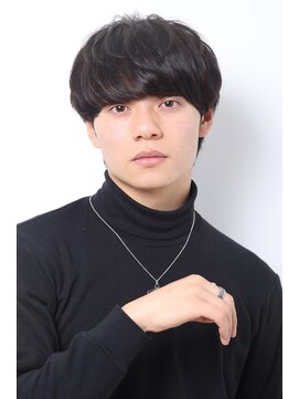 リアン(lien) 【lien.自由が丘　メンズ】　ラウンドマッシュ　担当西村