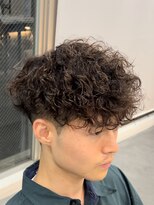 バース 梅田中崎町店(BIRTH)&nbsp;ツイストスパイラルパーマツイストパーマメンズマッシュパーマ