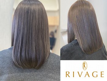 リヴァージュ(RIVAGE)の写真/【大人女性に支持多数◎】こだわりのヘアケア商材と頭皮改善ヘッドスパを個室で...◇