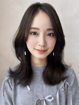 ティア(Tia.)&nbsp;くびれヘア/グレージュ/韓国風/髪質改善トリートメント/縮毛矯正