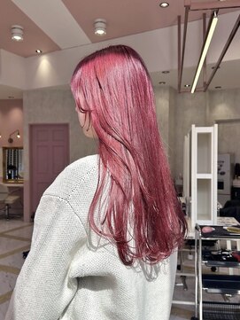 リー 梅田(Lee) ライトピンク/ハイトーンピンク/ペールピンク/派手/モテ/カラー