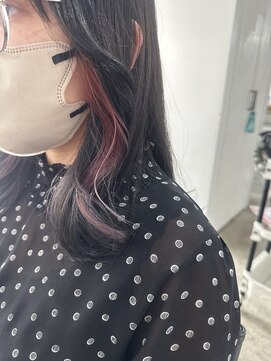 アトリエ ジジ(atelier ZiZi) インナーカラーピンク