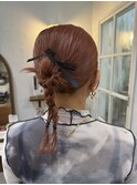 ちょっと皆んなと差をつけるヘアアレンジ