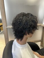 プロム(plom)&nbsp;メンズ波打ちパーマ