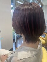 ネバーランド 平成店(NEVER LAND)&nbsp;ショートウルフ/ショート/レッドブラウン