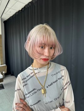 ソル バロール 表参道(SOL .valor) ネビージュ[表参道駅/青山/ケアブリーチ/ダブルカラー]