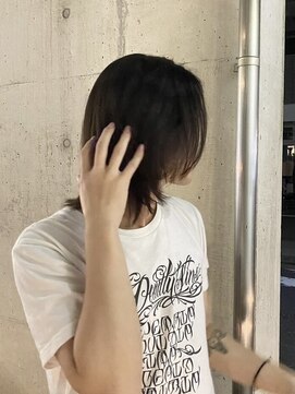 メゾンアクア 表参道(Maison ACQUA) ●メンズボブウルフメンズミディアムメンズロングワックスなし