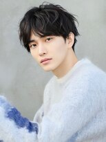 レイリー 原宿 表参道(Rayreee)&nbsp;大人爽やかミディアムメンズヘア前髪あり