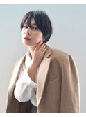黒髪/ショートカット/ショートボブ