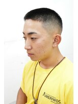 モリゲン フェローシップ レグ(MORIGEN fellowship REGU)&nbsp;メンズカットダークアッシュスキンフェードバズ1101