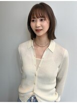 ファルファラ(farfara)&nbsp;【farfara】ぱつっとボブ(問屋町テラス)永尾明日香