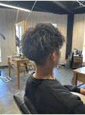 カット パーマ