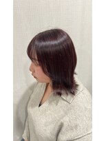 リジョイスヘア エン(REJOICE hair EN)&nbsp;ワインレッド