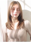 [Inity]美髪ワンカールレイヤーカット×くすみベージュ[豊中]