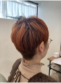 ブリーチ2回履歴からのフレッシュオレンジ◎