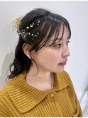 #ヘアアレンジ#ヘアセット#パーティーヘア