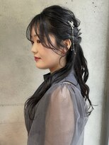 ダンボ(DUMBO)&nbsp;【kacho】ハーフアップ　ヘアアレンジ