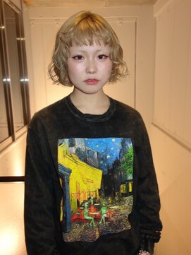 シティ(sity.) 天神　ブリーチなしカラー　ブラウンカラー　パーマ