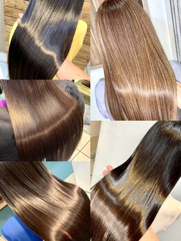 ニチカ(NYCKA)の写真/【銀座】人気No.1メニュー！【髪質改善Level2】カット＋カラー＋髪質改善TR¥14600☆